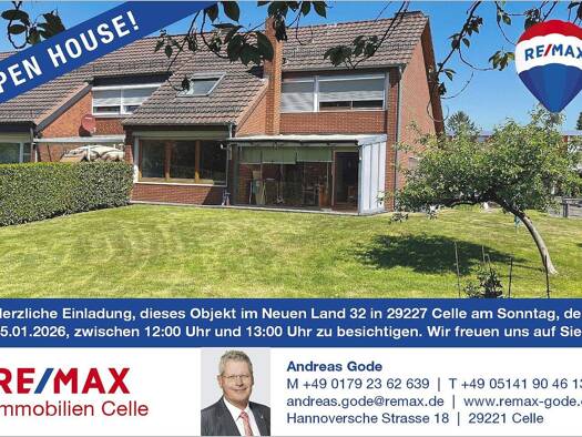 Einfamilienhaus zum Kauf 259.000 € 5 Zimmer 115 m² 597 m² Grundstück Westercelle Celle 29227