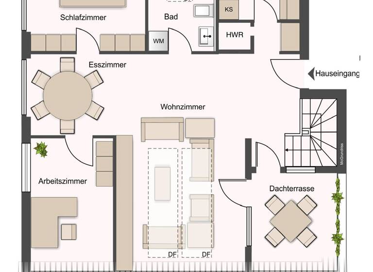 Wohnung zum Kauf 579.000 € 4,5 Zimmer 102 m²<br/>Wohnfläche Möhringen Stuttgart 70567