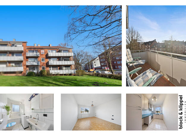 Wohnung zum Kauf 214.000 € 2,5 Zimmer 63 m² 2. Geschoss Hassee Kiel / Hassee 24113