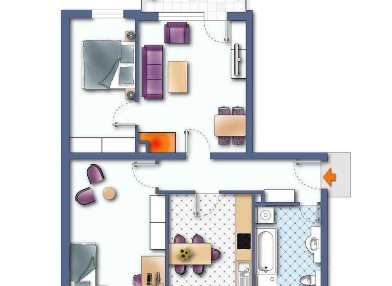 Wohnung zum Kauf 259.000 € 3 Zimmer 78 m² Senden 89250