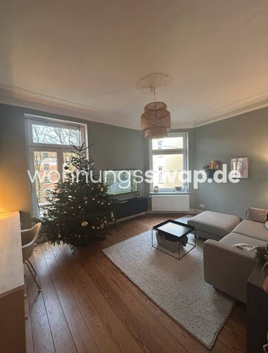 Studio zur Miete Tauschwohnung 1.300 € 3 Zimmer 70 m² 3. Geschoss Eppendorf Hamburg 20249