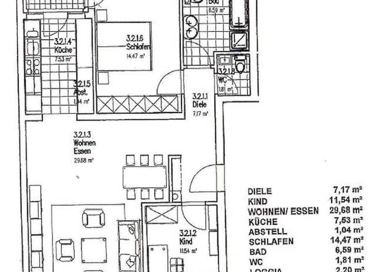 Wohnung zum Kauf provisionsfrei 240.000 € 3,5 Zimmer 86,5 m² 2. Geschoss Horst Gelsenkirchen 45899