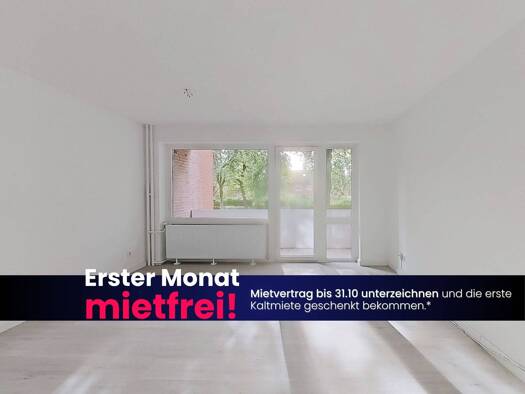 Wohnung zur Miete 699 € 4 Zimmer 80,3 m² 4. Geschoss frei ab 15.09.2026 Johannes-Brahms-Straße 17 Rendsburg 24768