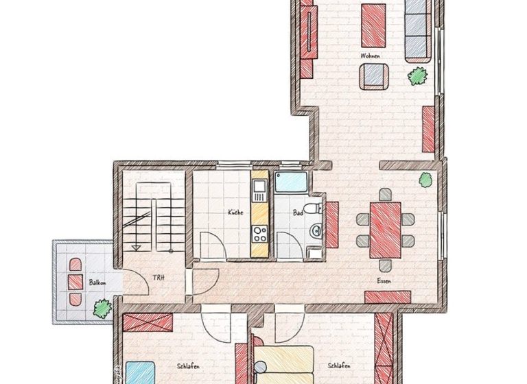 Wohnung zur Miete 800 € 4 Zimmer 100 m² frei ab 01.03.2026 Ehrang Trier 54293