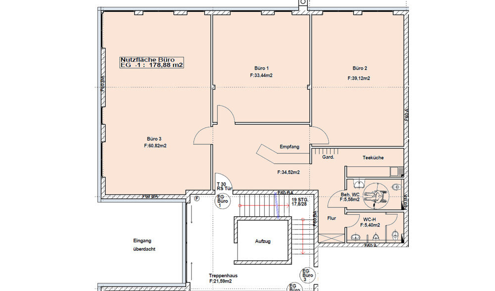 Bürofläche zum Kauf 2.494 € 179 m²<br/>Bürofläche Johannesweg 5 Nastätten 56355