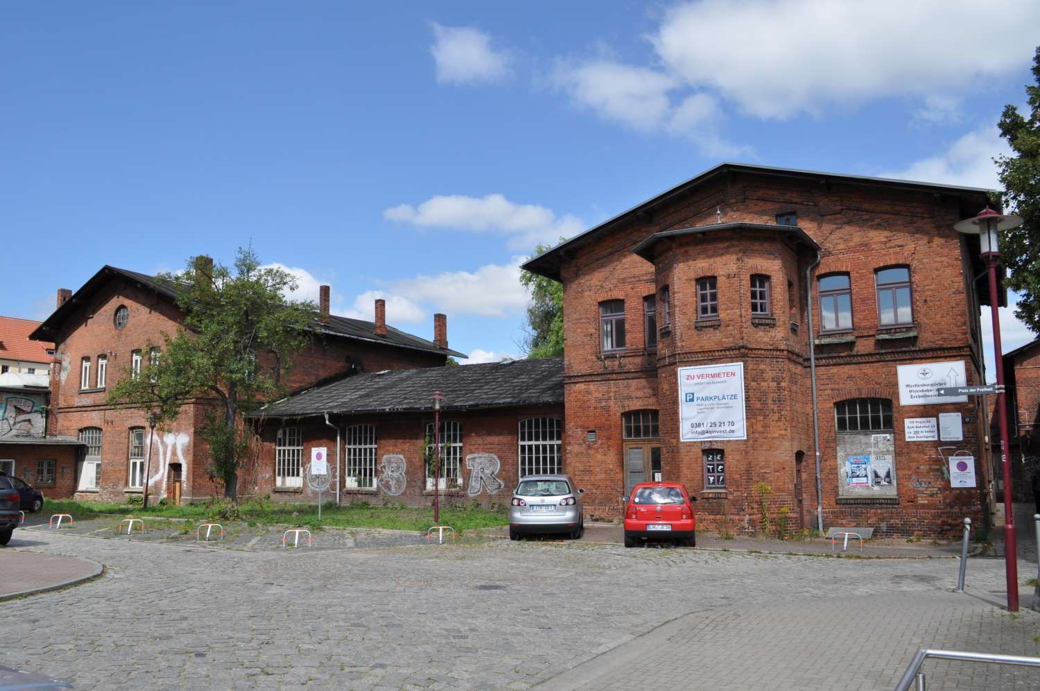 Büro-/Praxisfläche zur Miete 5.500 € 550 m²<br/>Bürofläche Zum Bahnhof 15 Paulsstadt Schwerin 19053