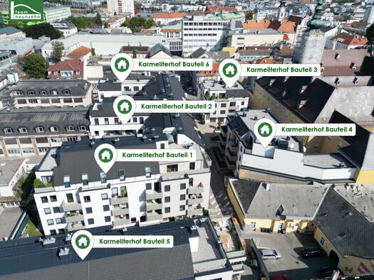 Wohnung zur Miete 482 € 2 Zimmer 37,6 m² 3. Geschoss frei ab 01.10.2026 Julius Raab-Promenade 31-35 St. Pölten St. Pölten 3100