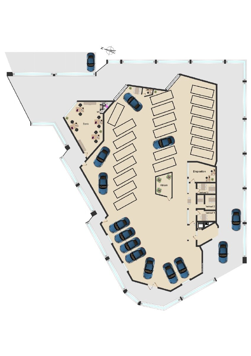 Verkaufsfläche zur Miete 4.950 € 1.219 m²<br/>Verkaufsfläche Dieburg 64807