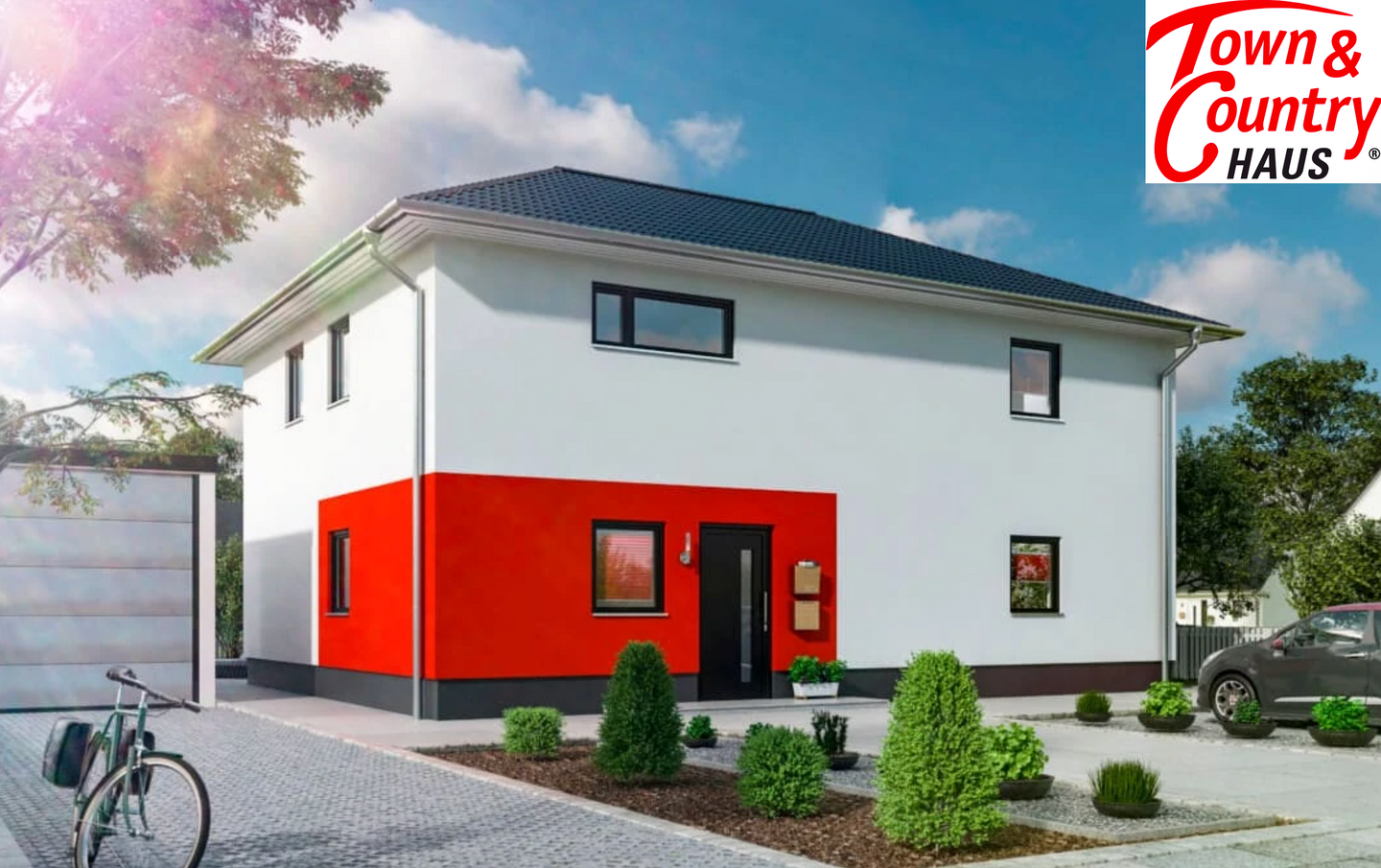 Immobilie in Hirschaid - Town & Country Flair 180 Duo – ca. 186,63 m² Netto-Raumfläche | modernes Familienkonzept in Rothensand bei Hirschaid (Bamberg) - Bild 4