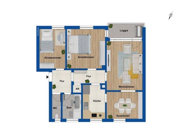 Wohnung zum Kauf 280.000 € 3 Zimmer 77,5 m² EG Bad Reichenhall 83435