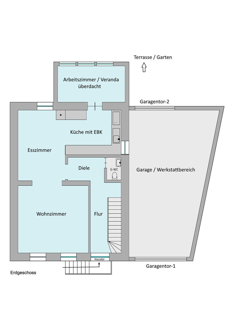 Einfamilienhaus zum Kauf provisionsfrei 239.000 € 5 Zimmer 125 m²<br/>Wohnfläche 422 m²<br/>Grundstück Emmersweiler Großrosseln 66352