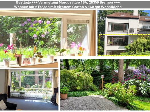 Terrassenwohnung zur Miete 1.880 € 4 Zimmer 160 m² Geschoss EG/3 frei ab 01.12.2025 Horn Bremen 28359