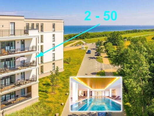 Wohnung zum Kauf 459.000 € 2 Zimmer 57,8 m² An der Waterkant 9 Börgerende 18211