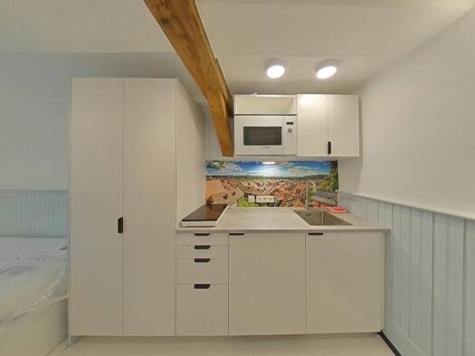 Wohnung zur Miete 600 € 1 Zimmer 17,4 m² 1. Geschoss frei ab 01.10.2026 Zwischenhausen 3 1/2 Marburg Marburg 35037
