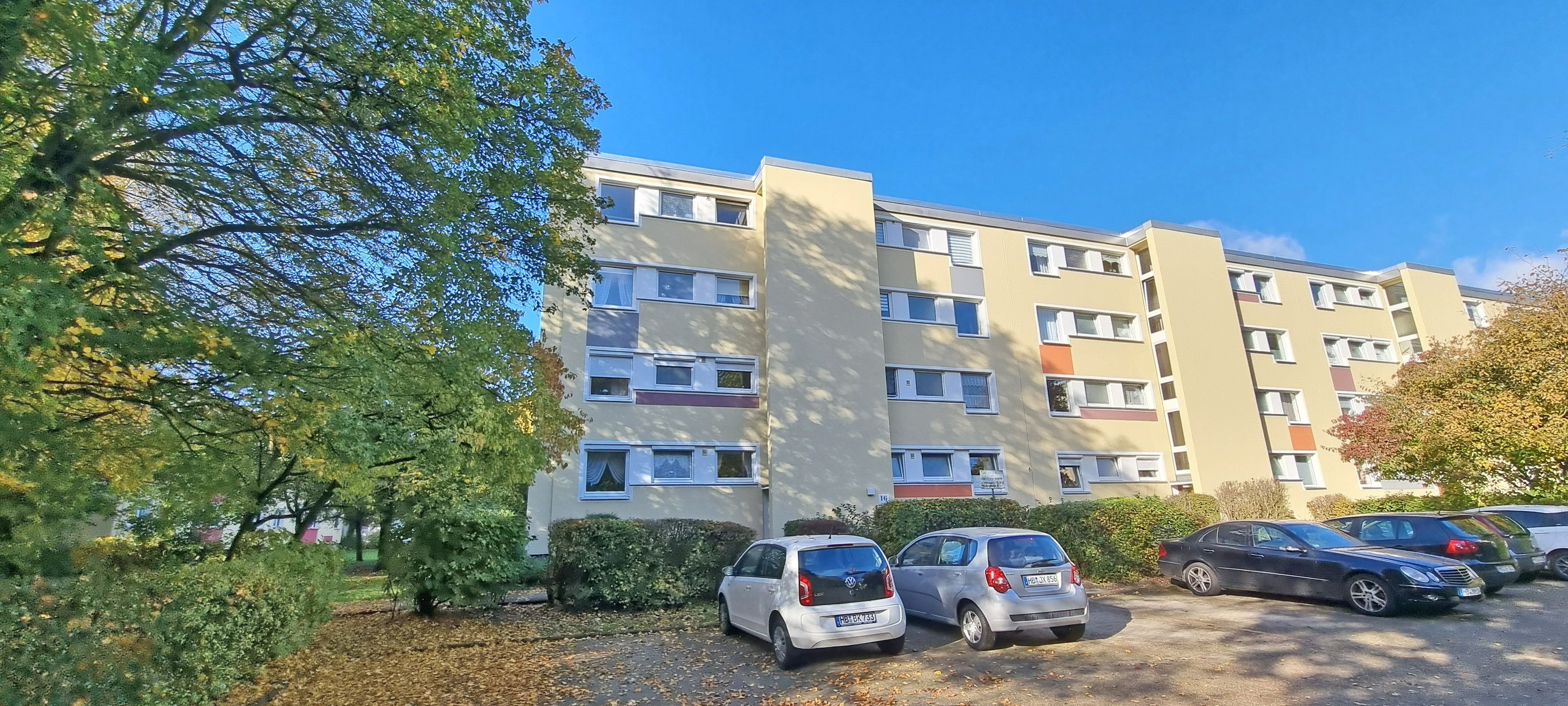 Wohnung zum Kauf 125.000 € 3 Zimmer 63 m²<br/>Wohnfläche 2.<br/>Geschoss Günther-Hafemann-Str. Blockdiek Bremen 28327