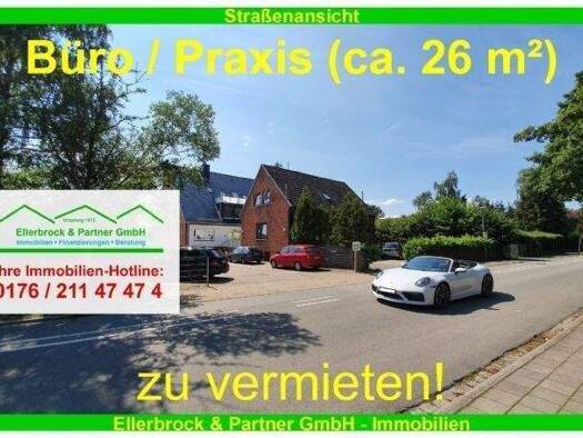 Bürofläche zur Miete 380 € 1 Zimmer 25,6 m² Bürofläche Poststraße 56 Timmendorfer Strand 23669