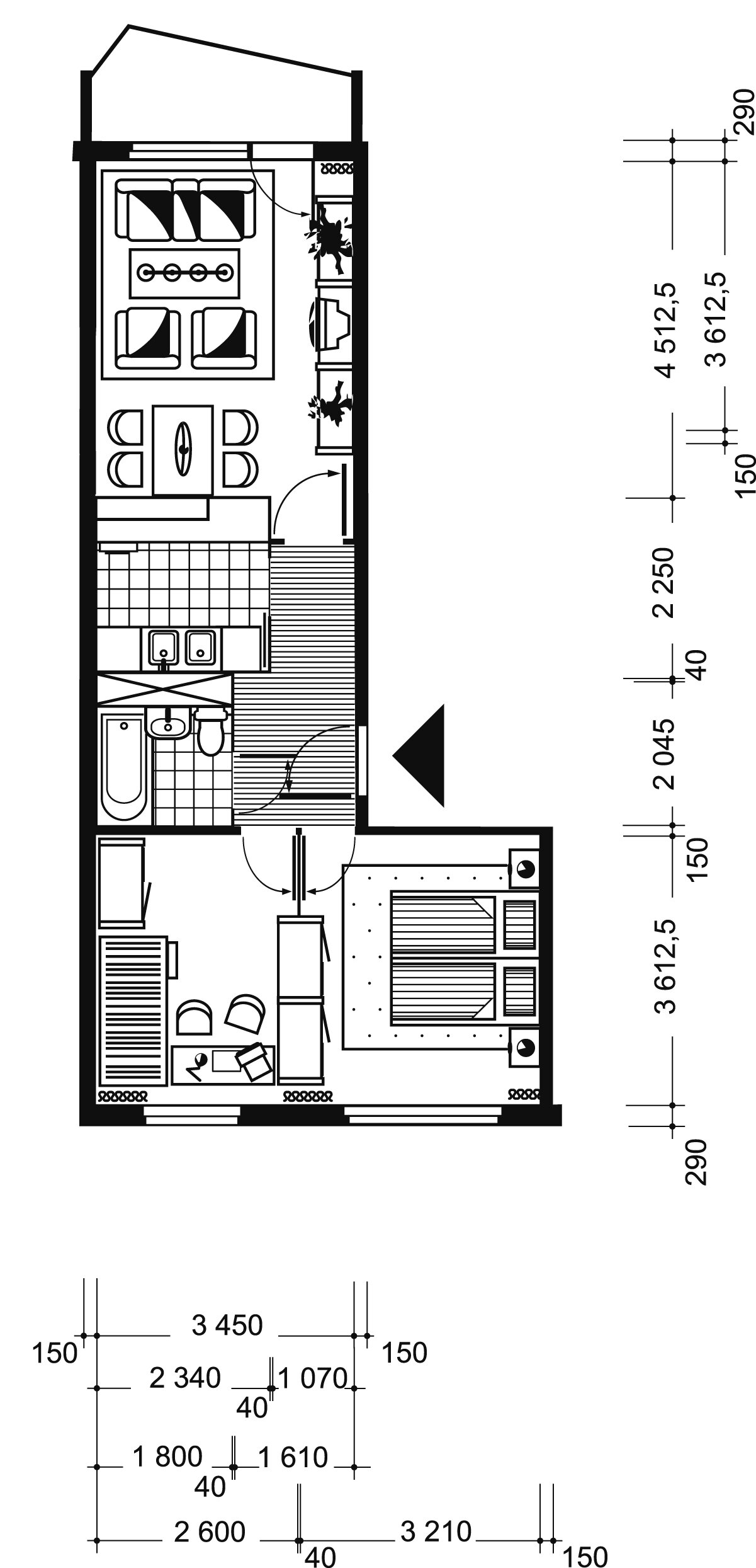 Wohnung zur Miete 362 € 3 Zimmer 53,2 m²<br/>Wohnfläche 4.<br/>Geschoss Friedrich-Engels-Straße 54 Johannesplatz Erfurt 99086