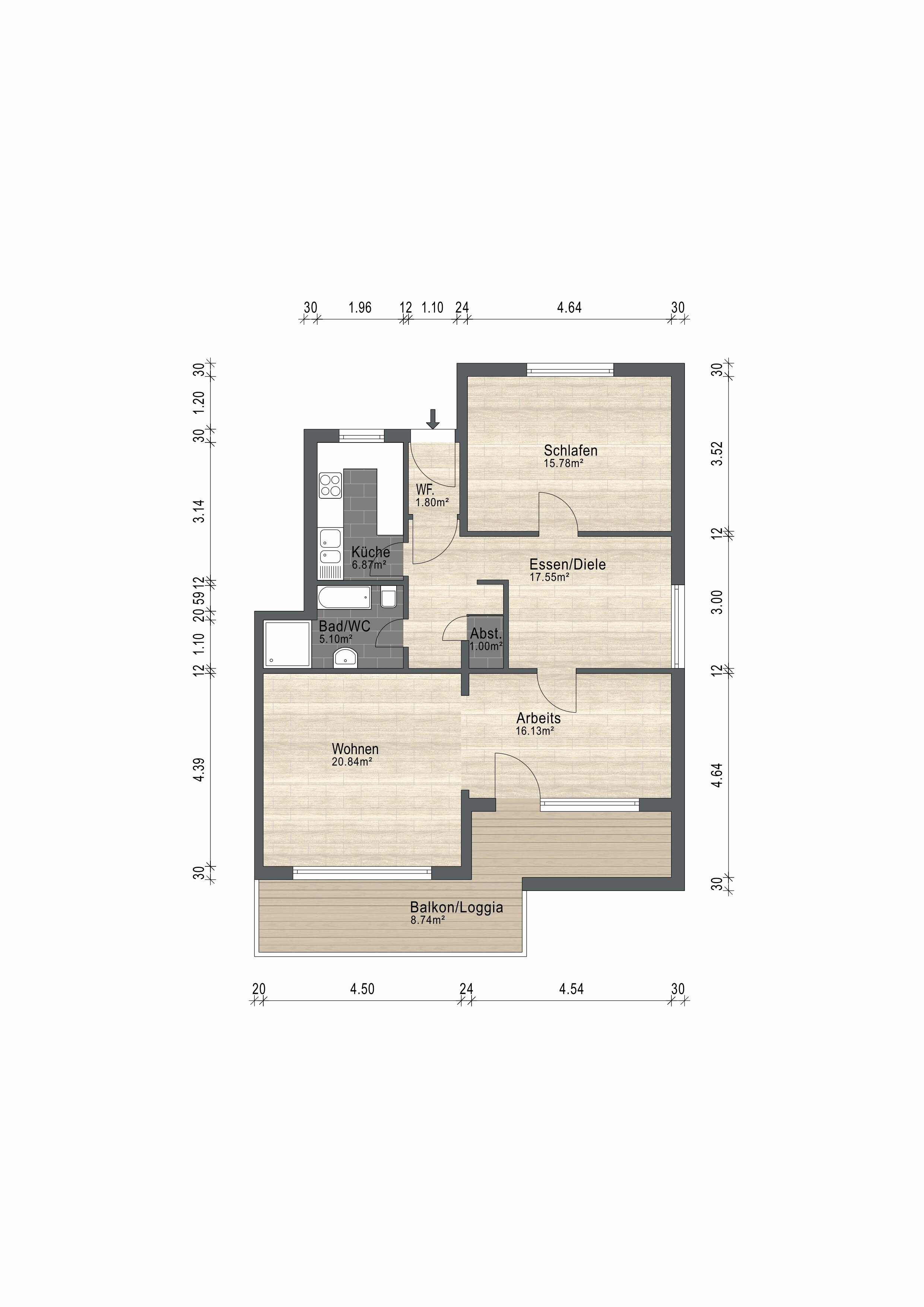 Wohnung zum Kauf 289.000 € 2 Zimmer 92 m²<br/>Wohnfläche Willingen Willingen (Upland) 34508