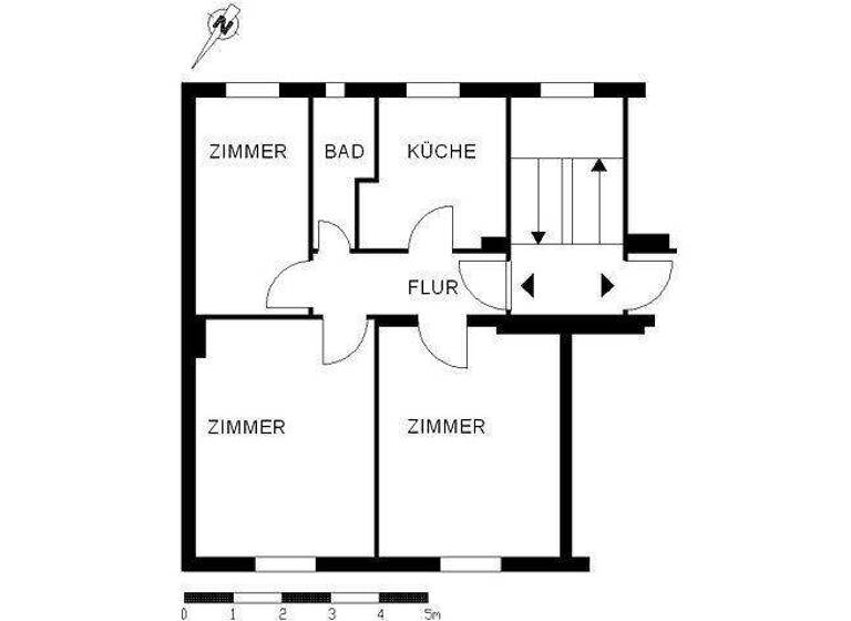 Wohnung zur Miete 689 € 3 Zimmer 62,8 m² 1. Geschoss frei ab 11.04.2026 Jenaer Str. 13 Regensburger Straße Bremen 28215