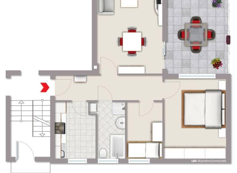 Wohnung zum Kauf 214.000 € 2,5 Zimmer 58,4 m² EG Hermsdorf Berlin 13467