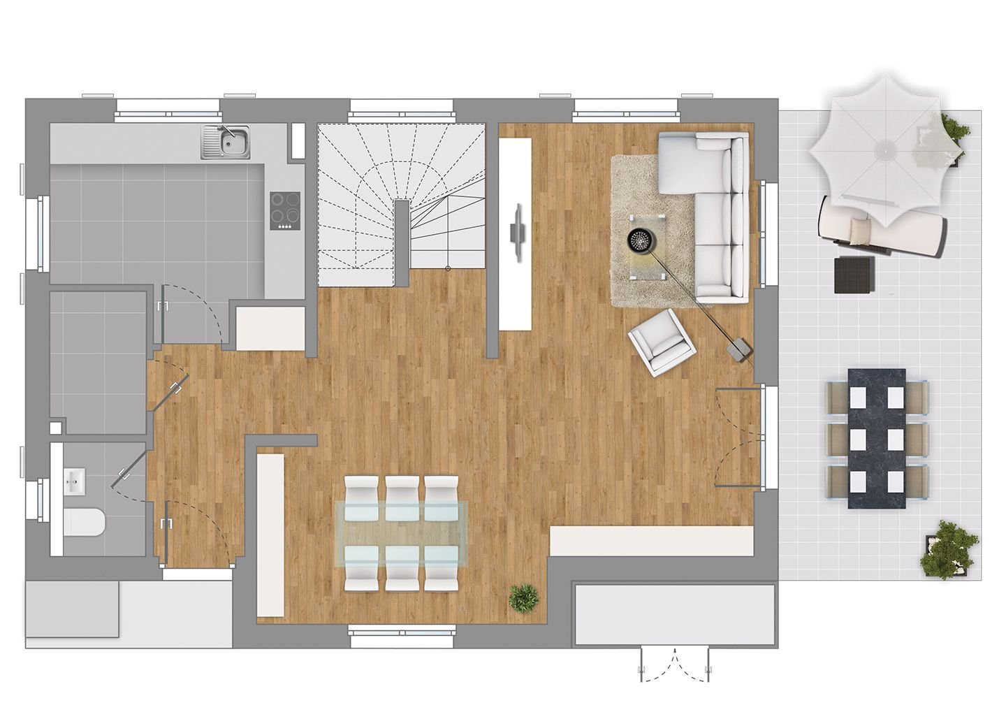 Einfamilienhaus zum Kauf 1.080.000 € 5 Zimmer 180 m²<br/>Wohnfläche 189,6 m²<br/>Grundstück Wahlbezirk 29 Bad Homburg 61352