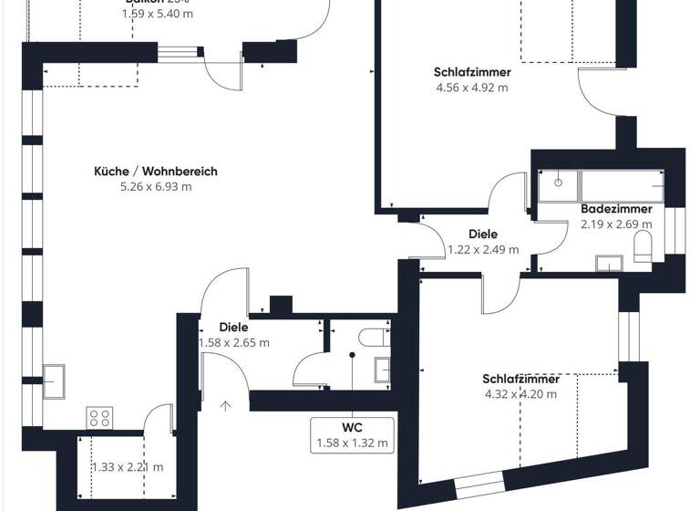 Wohnung zum Kauf 375.000 € 3,5 Zimmer 99 m² Hattenhofen 73110