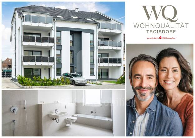 Wohnung zum Kauf - Neubau 449.000 € 3 Zimmer 86,1 m² 1. Geschoss Spich Troisdorf / Spich 53842