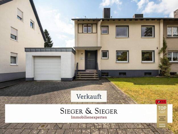 Doppelhaushälfte zum Kauf 439.000 € 5 Zimmer 123,3 m² 483 m² Grundstück Friedrich-Wilhelms-Hütte Troisdorf / Friedrich-Wilhelms-Hütte 53840