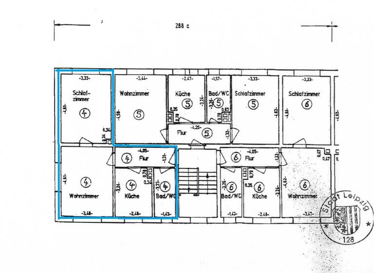 Wohnung zum Kauf 85.000 € 2 Zimmer 49 m²<br/>Wohnfläche 1.<br/>Geschoss Georg-Schumann-Str. 288c Wahren Leipzig 04159