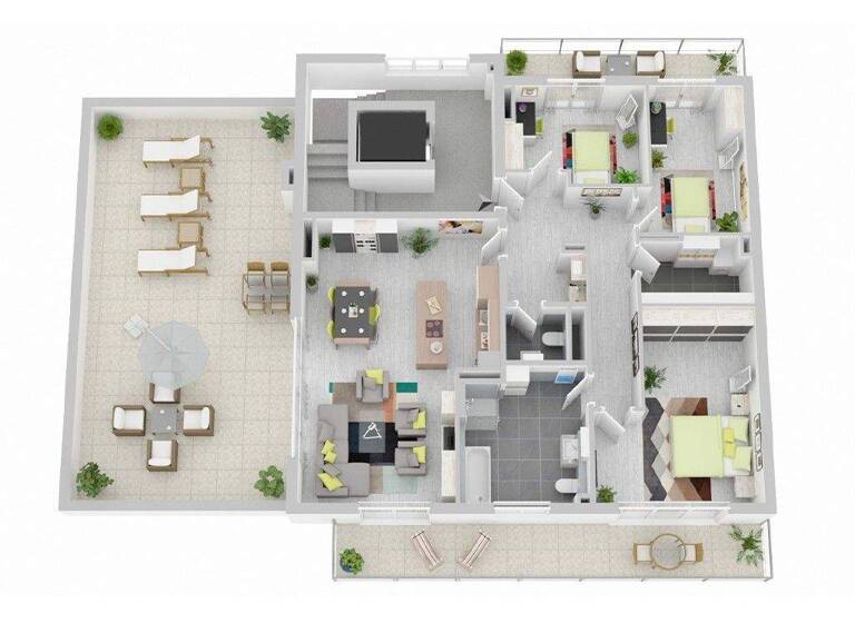 Wohnung zum Kauf - Erstbezug provisionsfrei 860.200 € 4 Zimmer 172 m² 3. Geschoss frei ab sofort Bad Oldesloe 23843