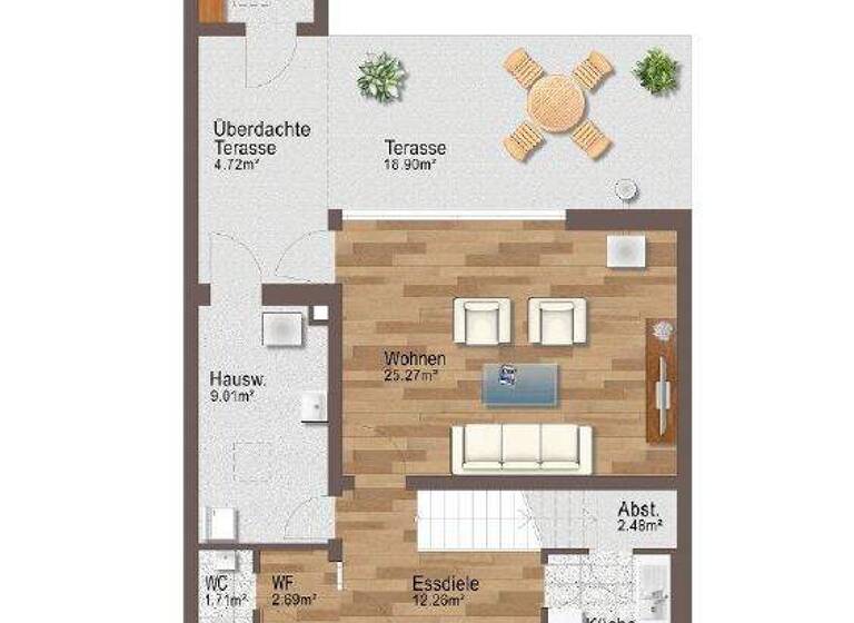 Reihenmittelhaus zum Kauf 330.000 € 4 Zimmer 108 m² 340 m² Grundstück Quickborn 25451