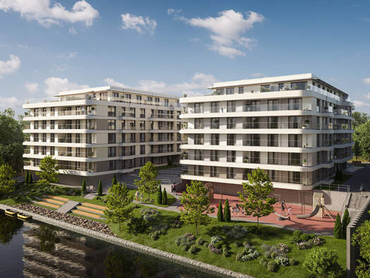 Wohnung zum Kauf - Neubau provisionsfrei 289.900 € 2 Zimmer 63,1 m² Geschoss EG/5 Werftstraße 8 Germersheim Germersheim 76726