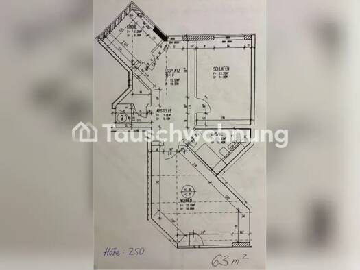 Wohnung zur Miete Tauschwohnung 1.000 € 1 Zimmer 45 m² Bogenhausen München 81925