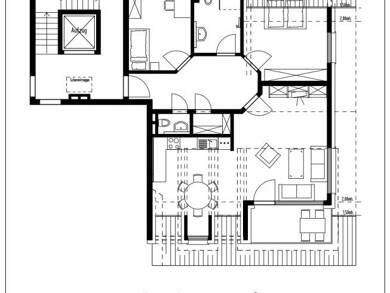 Wohnung zur Miete - Erstbezug 1.110 € 3,5 Zimmer 88,1 m² St Blasien St. Blasien 79837