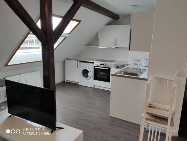Wohnung zur Miete Wohnen auf Zeit 2.400 € 3 Zimmer 63 m² frei ab sofort Ostend Frankfurt am Main 60314