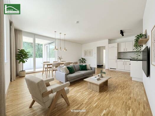 Wohnung zur Miete 977 € 4 Zimmer 88,7 m² EG Oeverseegasse 20 Gries Graz 8020
