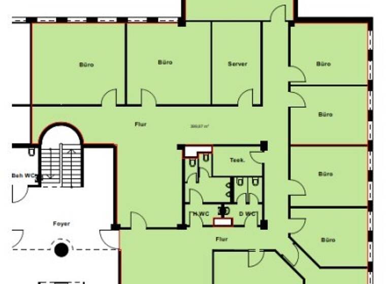 Bürofläche zur Miete provisionsfrei 9,90 € 399,9 m²<br/>Bürofläche ab 399,9 m²<br/>Teilbarkeit Weitmar Bochum 44795