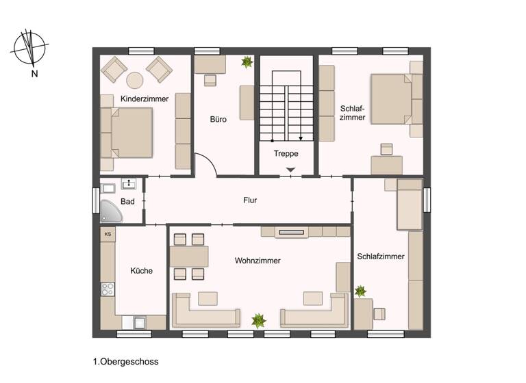 WG-Zimmer zur Miete 700 € 5 Zimmer 120 m² Innenstadt Wilhelmshaven 26382