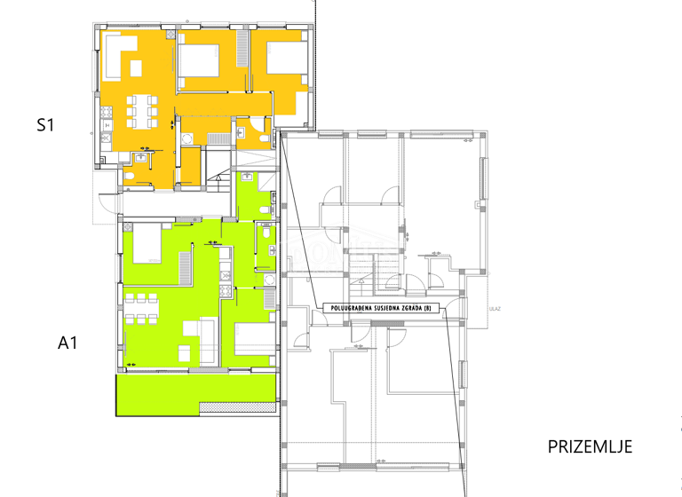 Wohnung zum Kauf 375.000 € 3 Zimmer Sibenik - Okolica 22000