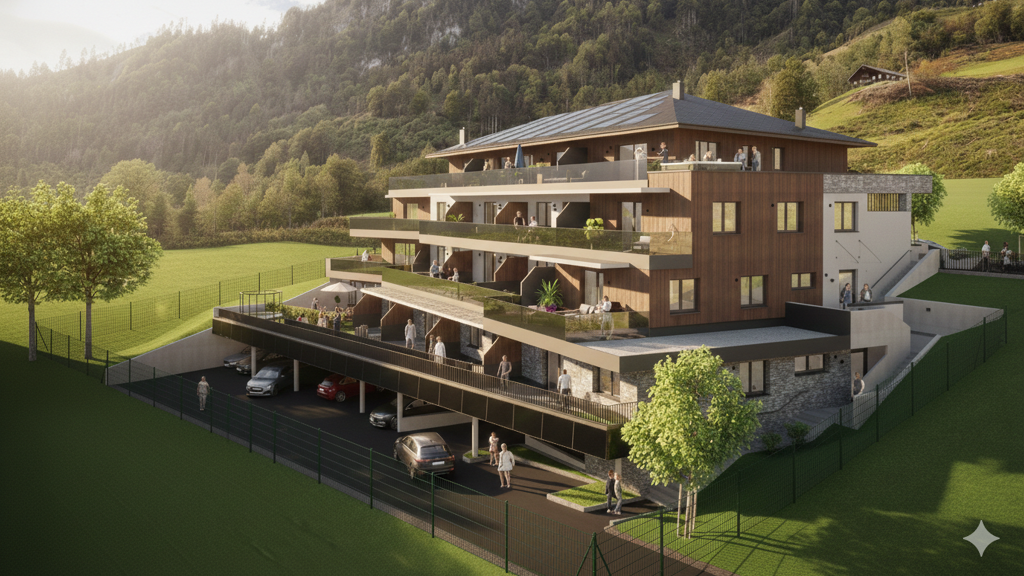 Wohnung zum Kauf - Erstbezug provisionsfrei 461.601 € 3 Zimmer 77,6 m² Reinbachweg 47 Sankt Johann im Pongau 5600