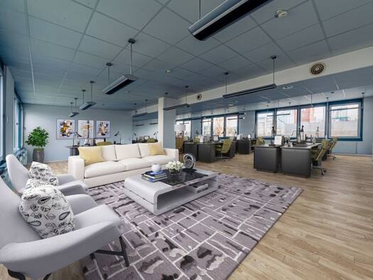 Bürogebäude zur Miete provisionsfrei 9,50 € 1.417 m² Bürofläche teilbar ab 411 m² Offenbach am Main 63067