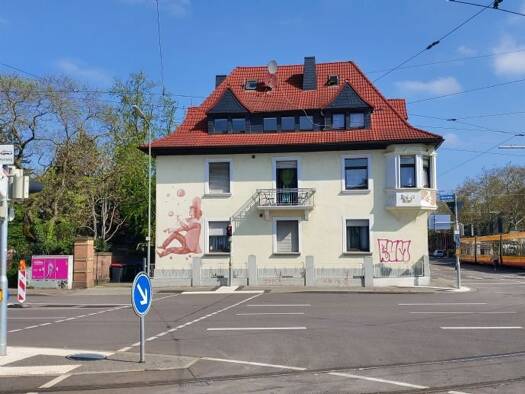 Mehrfamilienhaus zum Kauf als Kapitalanlage geeignet 1.060.000 € 12 Zimmer 348 m² 300 m² Grundstück Kaiserallee 14 Mühlburg Karlsruhe 76185