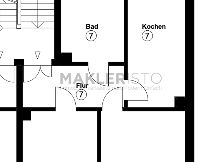 Wohnung zur Miete 740 € 2 Zimmer 65 m² 3. Geschoss frei ab 01.04.2026 Sachsenstraße 11 Paunsdorf Leipzig 04328
