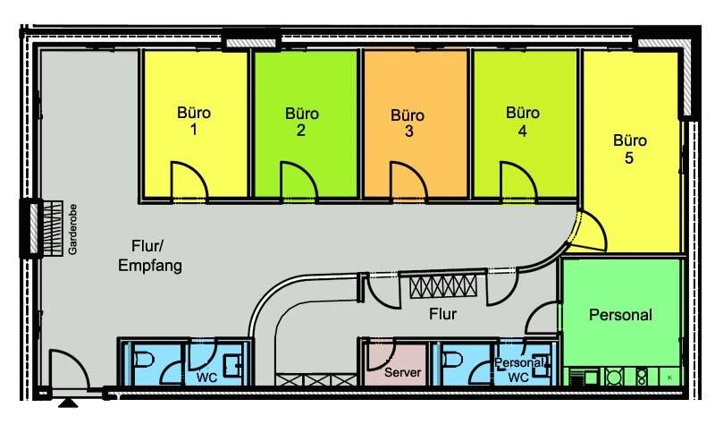 Bürofläche zur Miete provisionsfrei 1.330 € 6 Zimmer 153,7 m²<br/>Bürofläche ab 153,7 m²<br/>Teilbarkeit Freital Freital 01705