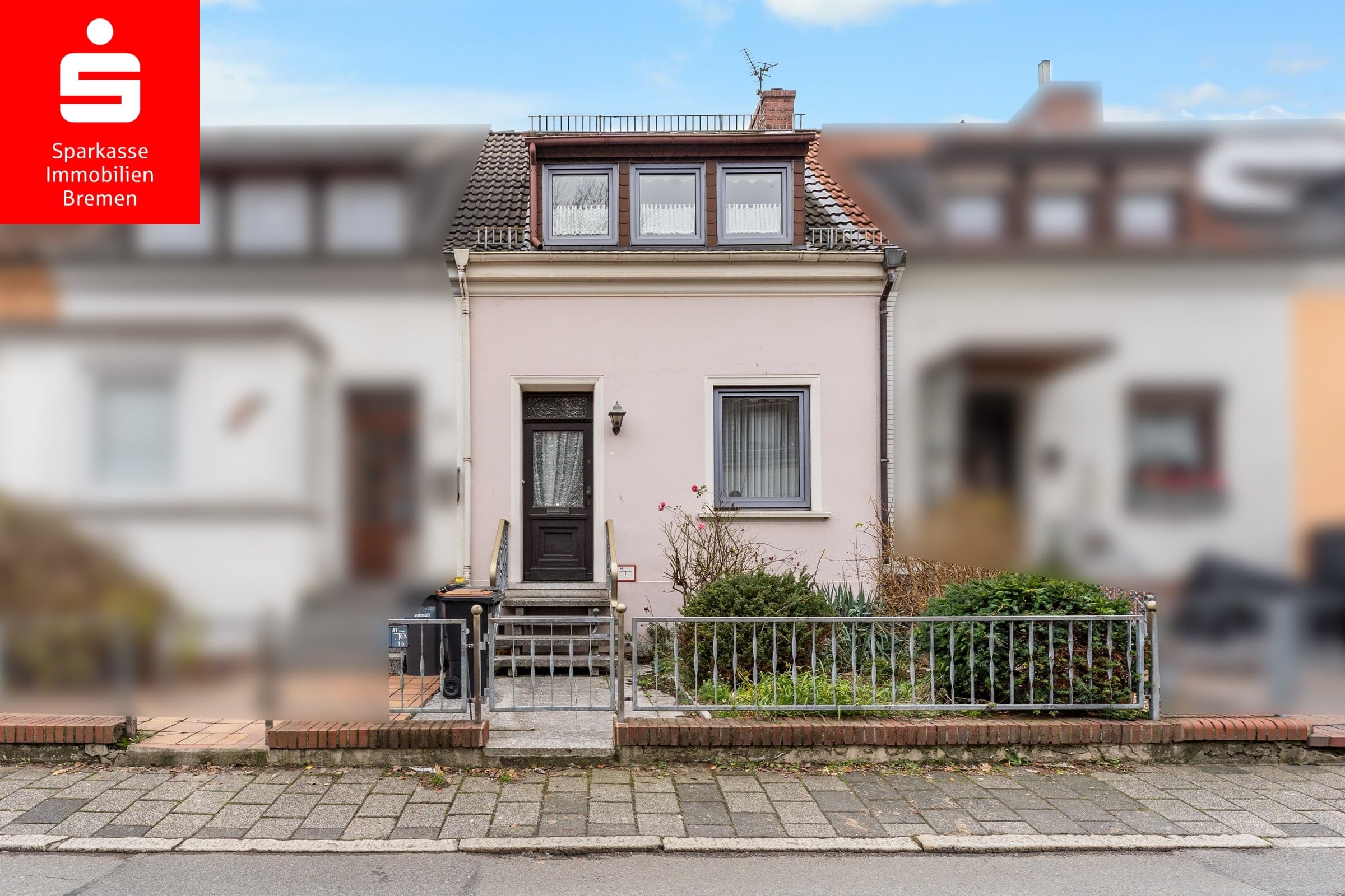 Reihenmittelhaus zum Kauf 129.000 € 3 Zimmer 71,9 m²<br/>Wohnfläche 103 m²<br/>Grundstück Gröpelingen Bremen 28237