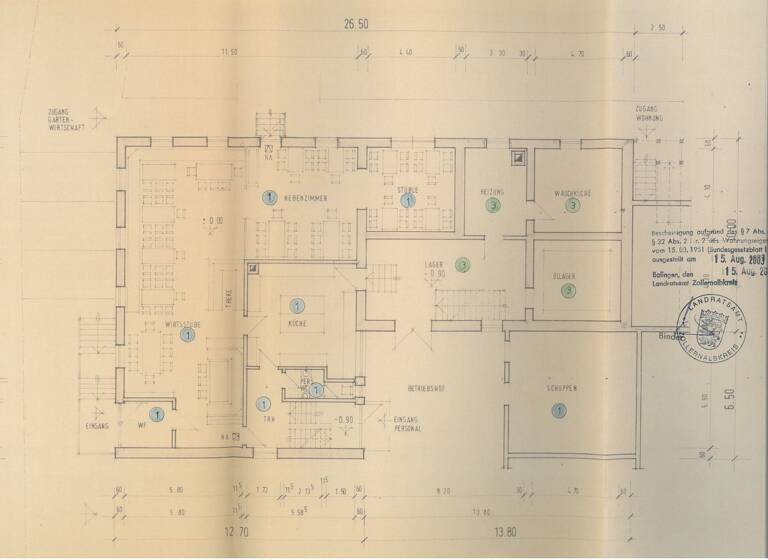Mehrfamilienhaus zum Kauf 650.000 € 23 Zimmer 833,2 m² 3.629 m² Grundstück Oberdigisheim Meßstetten 72469