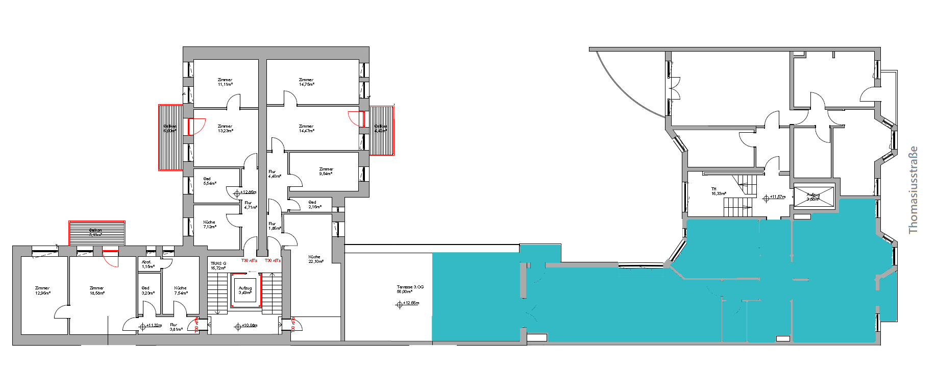 Wohnung zum Kauf provisionsfrei 754.412 € 4 Zimmer 141,9 m²<br/>Wohnfläche 3.<br/>Geschoss Moabit Berlin 10557