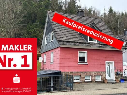 Einfamilienhaus zum Kauf 119.000 € 4 Zimmer 103 m² 448 m² Grundstück Volkholz Bad Laasphe 57334