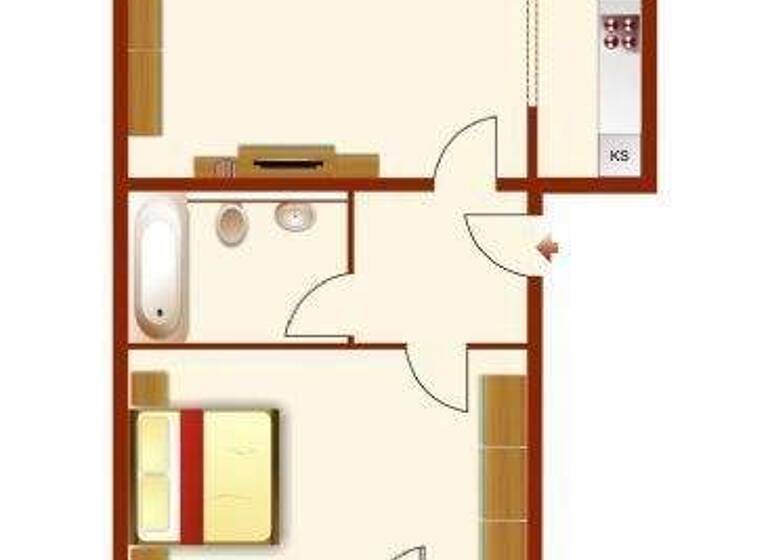 Wohnung zum Kauf als Kapitalanlage geeignet 55.000 € 2 Zimmer 60,2 m² Humboldtstraße 9 Sonnenberg Chemnitz 09130