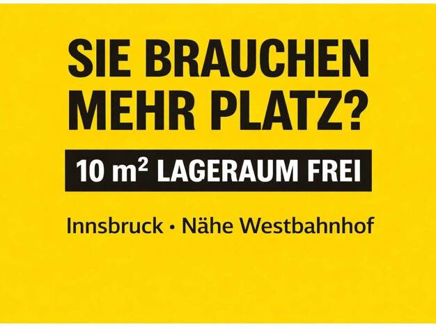 Lagerhalle zur Miete provisionsfrei 190 € 10 m² Lagerfläche Andreas-Hofer-Straße 53 Wilten Innsbruck 6020